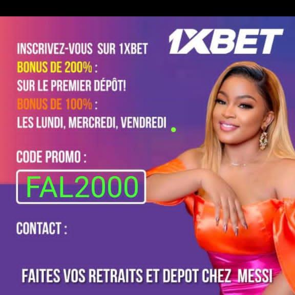 1xbet code FAL2000